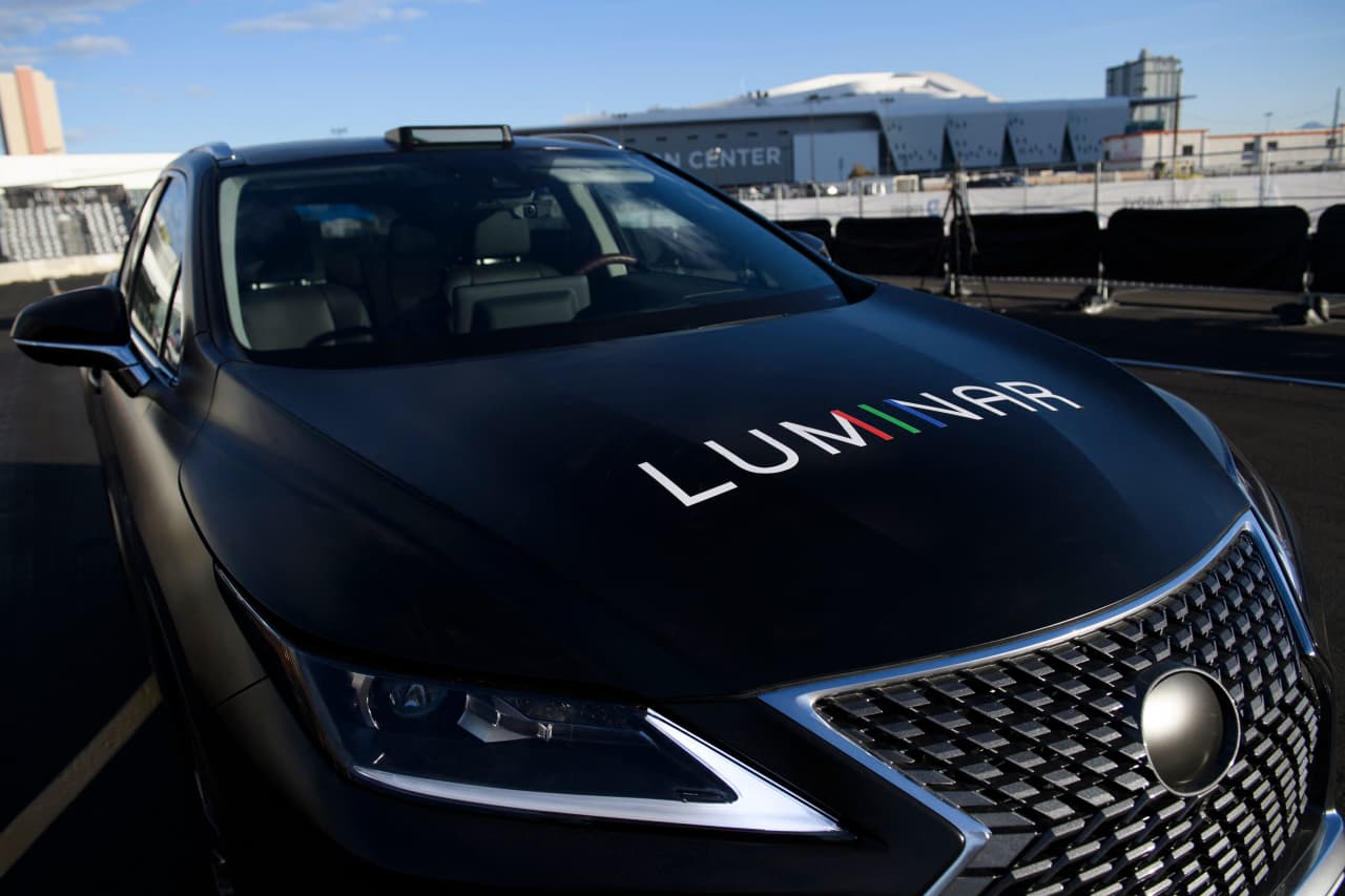 Luminar’s stock falls as lidar maker plans to lay off 20% of workforce as part of restructuring plan