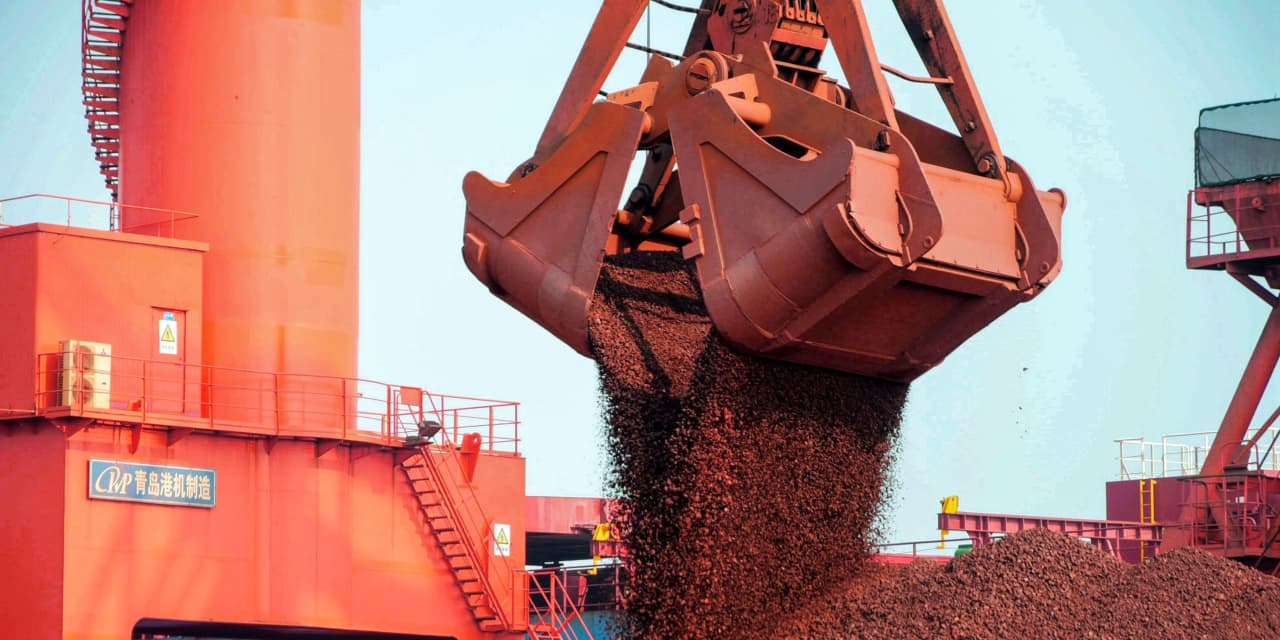 Iron ore leads gains for industrial metals, up nearly 65% this year - Vimarsana News