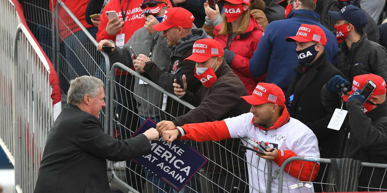 Trump tendió a traer un abogado especial para investigar la derrota electoral de Biden
