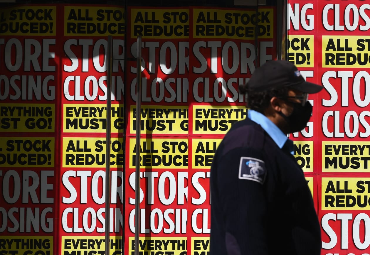 Retail bankruptcies in 2020 hit the highest levels in more than a ...