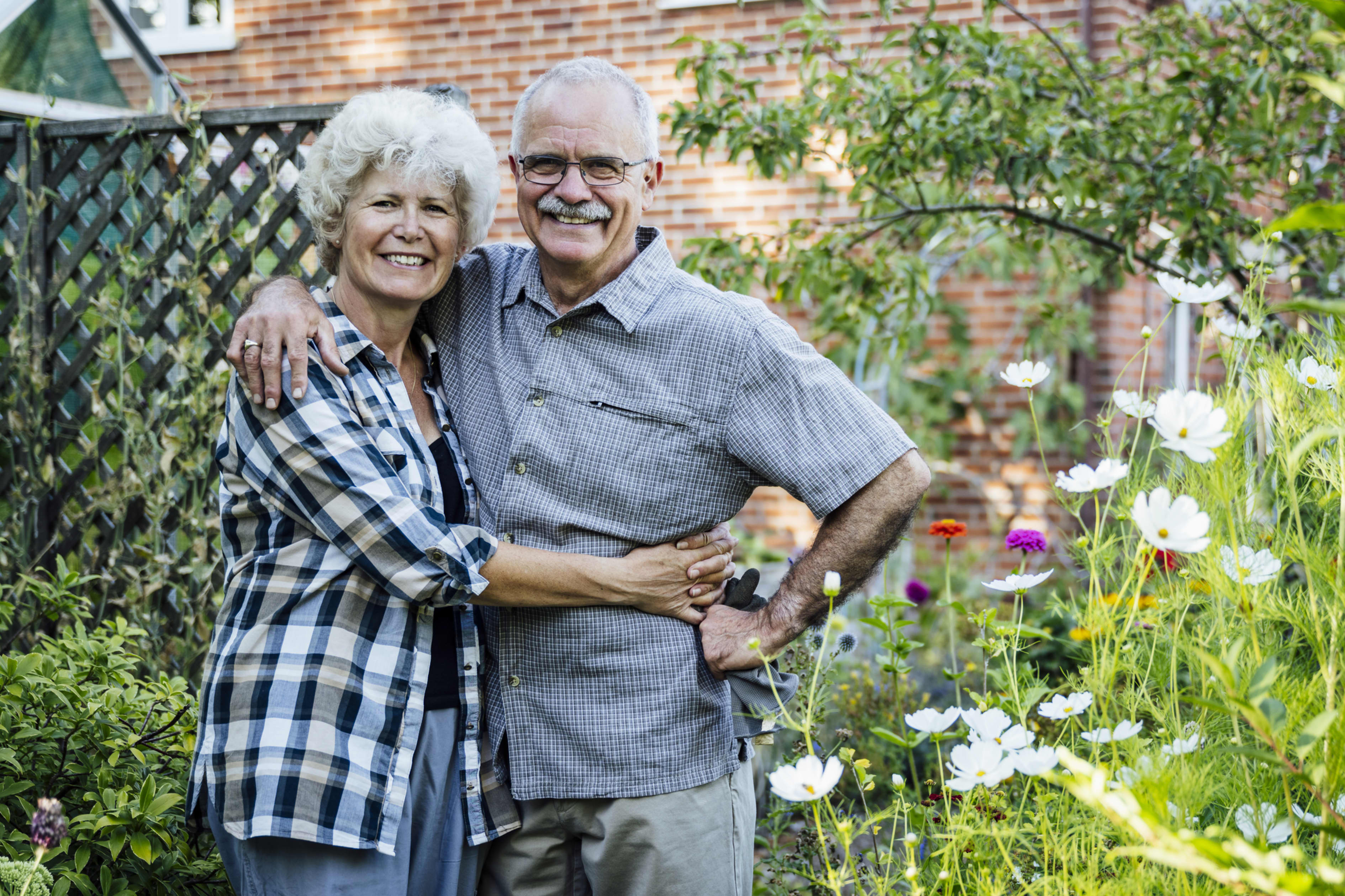 “I’m also concerned about how the inheritance of a new home would work for both his children and mine.” (Photo subjects are models.)