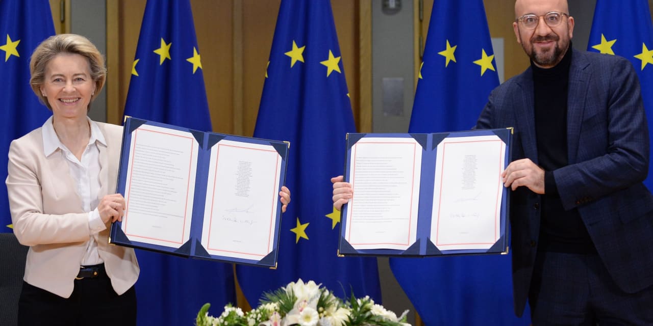 London markets tread water as Parliament approves post-Brexit trade deal - MarketWatch