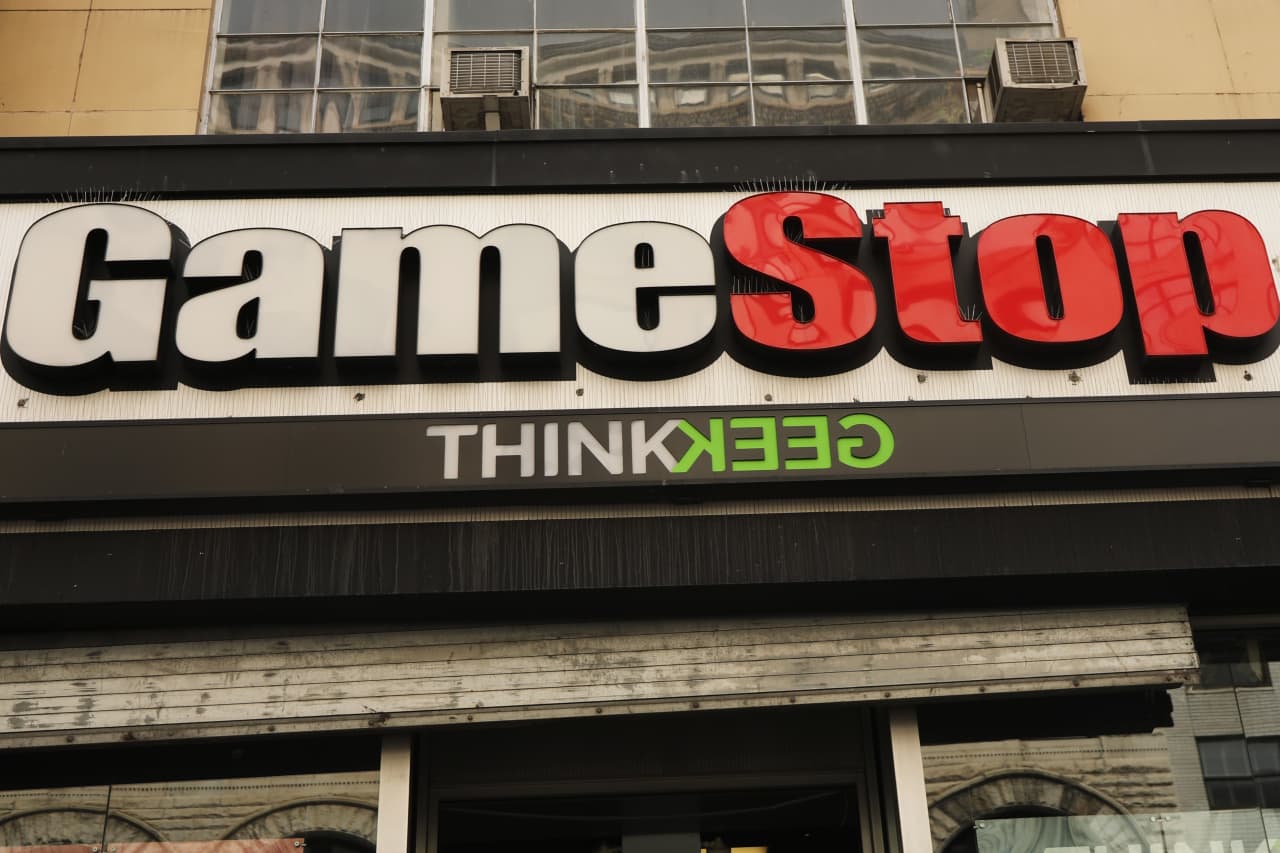 GameStop shares make biggest gain since December ahead of fourth-quarter results