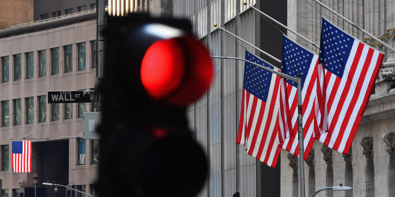 The Dow falls early on Friday as the focus on measures to block COVID heats up