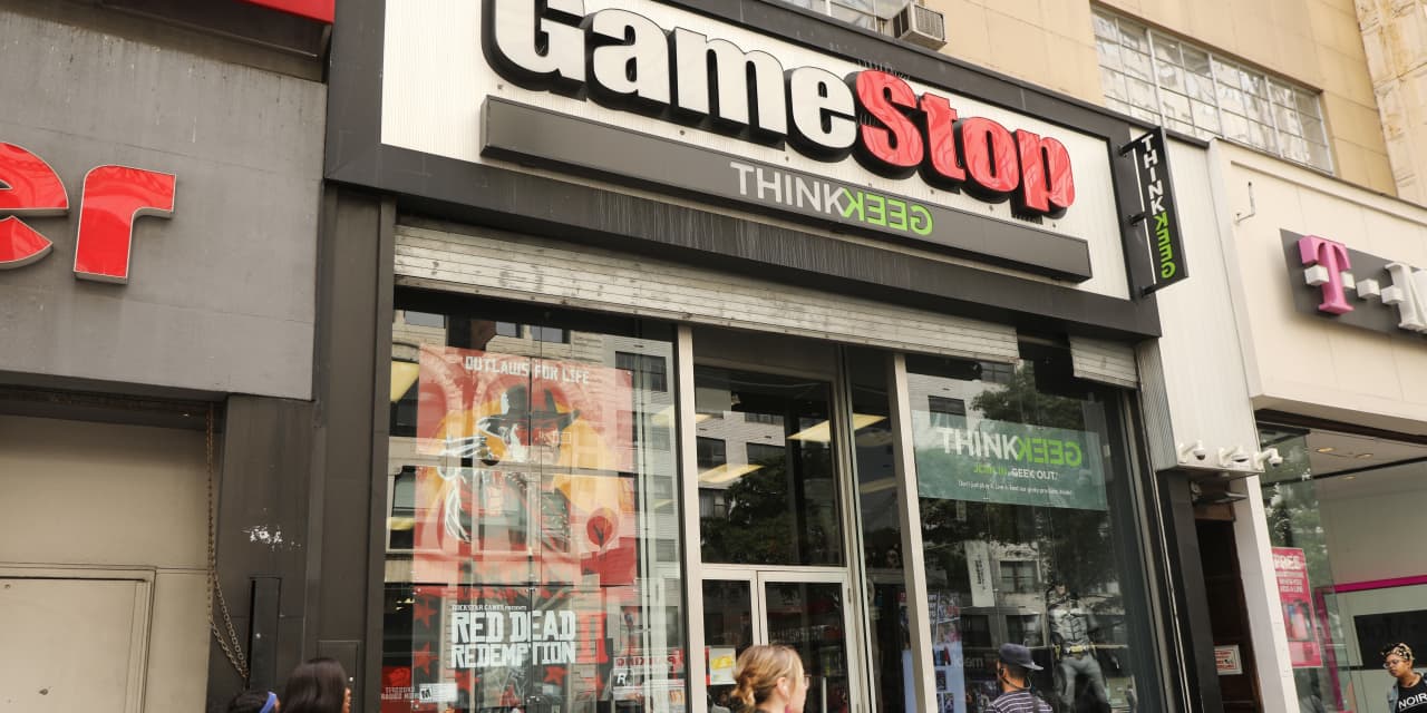 GameStop shares have another volatile trading day, with more price increases and trading stops