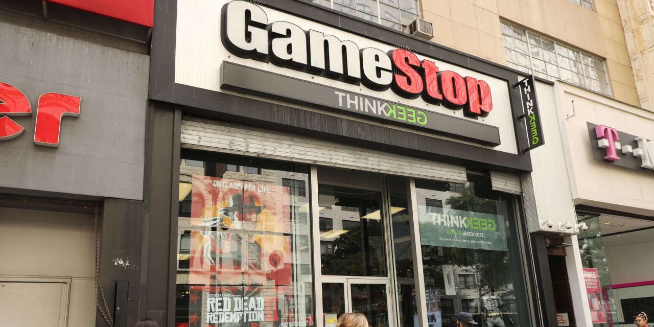 GameStop shares have another volatile trading day, with more price increases and trading stops