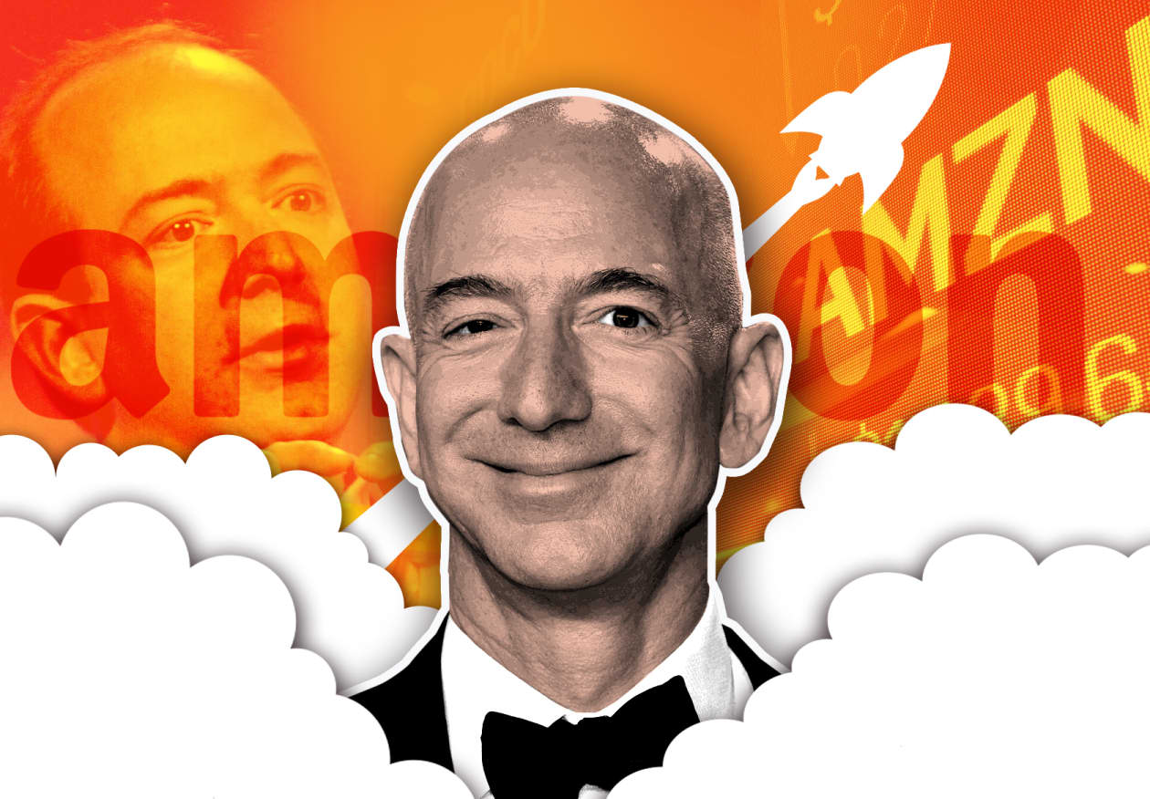 With Jeff Bezos at helm, Amazon’s stock performance has made the S&P ...