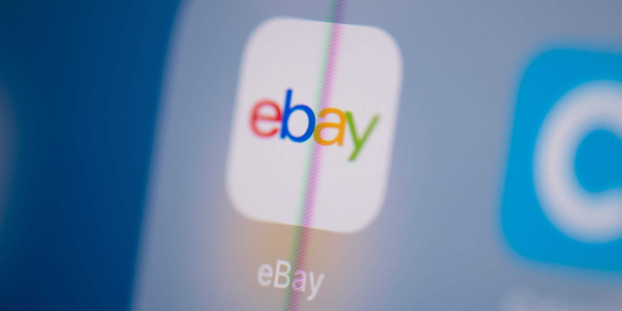 EBay stock falls as sales and profit decline, though revenue and outlook beat estimates