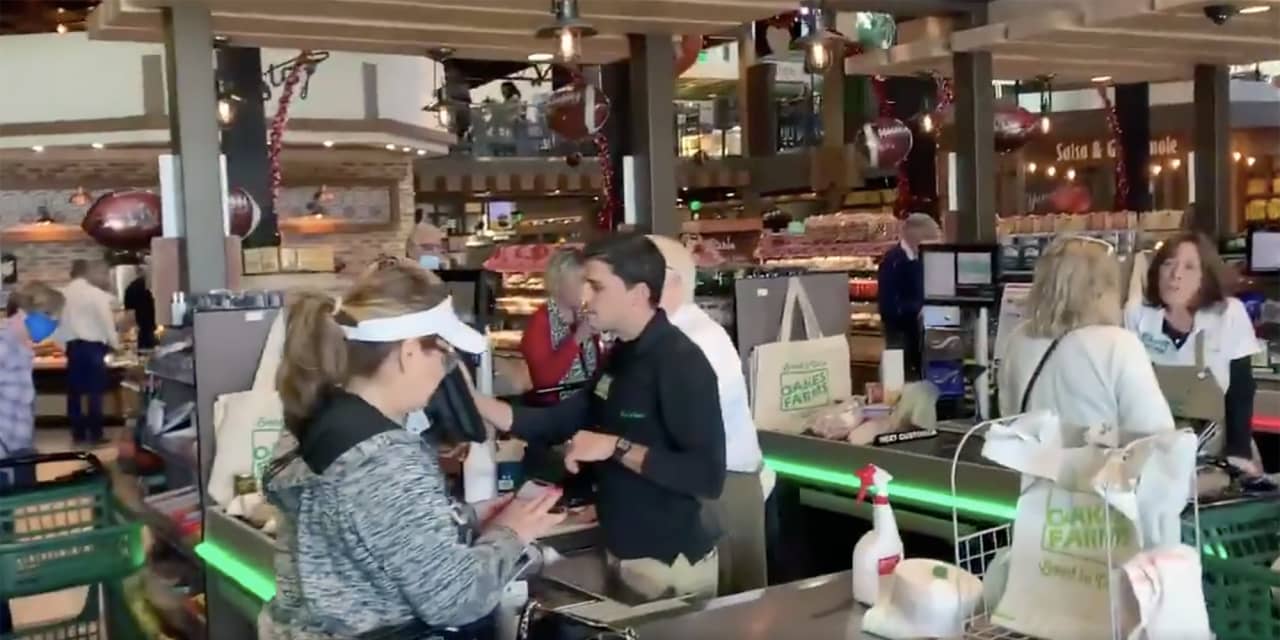 WATCH: This 15-second clip of Naples, Florida customers shopping without masks is spreading outrage