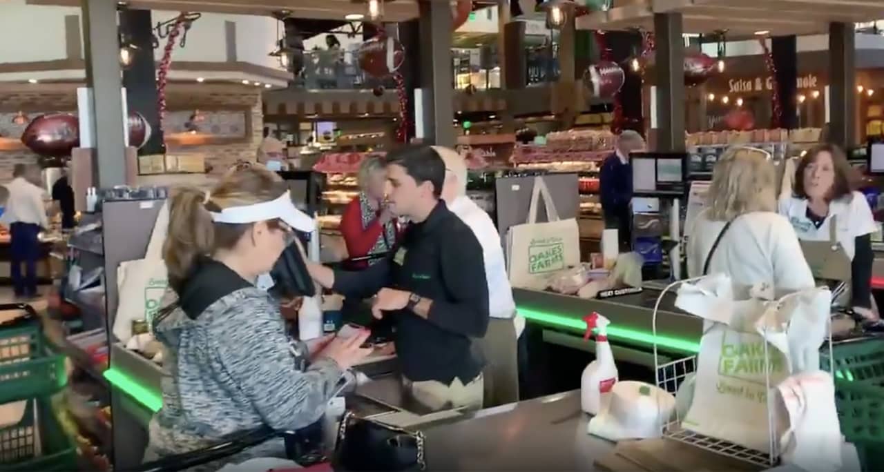 Shocking video shows maskless market in Naples, Florida