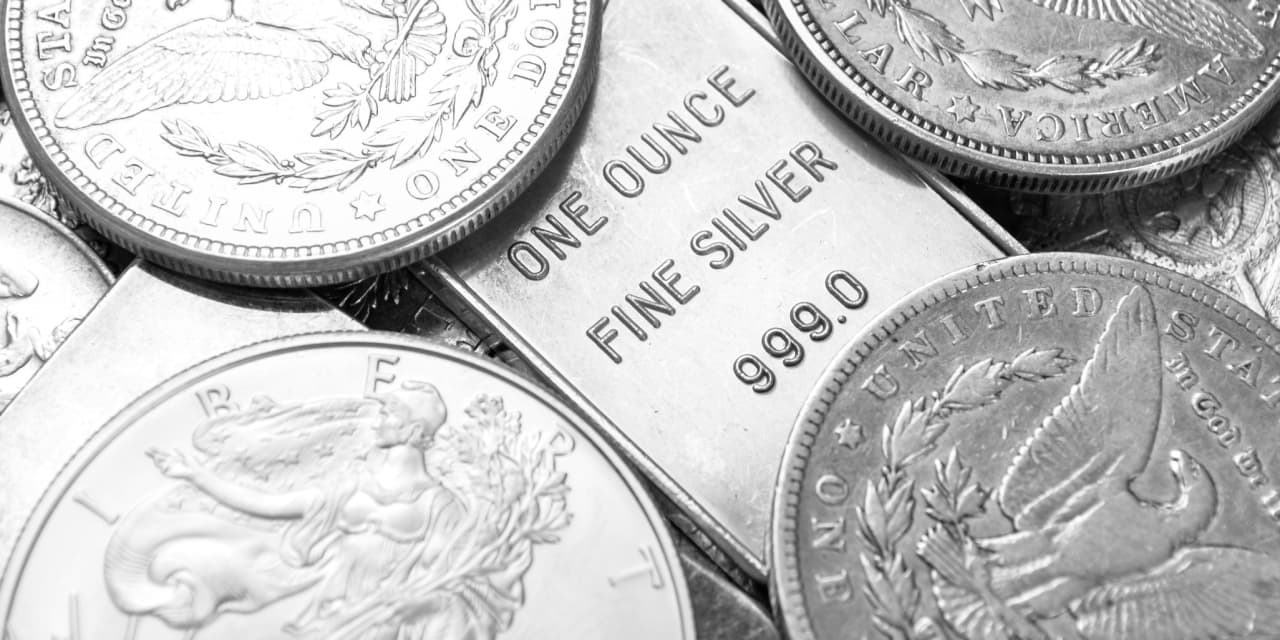 Silver prices settle near a three-year high. A long bull market may be ...