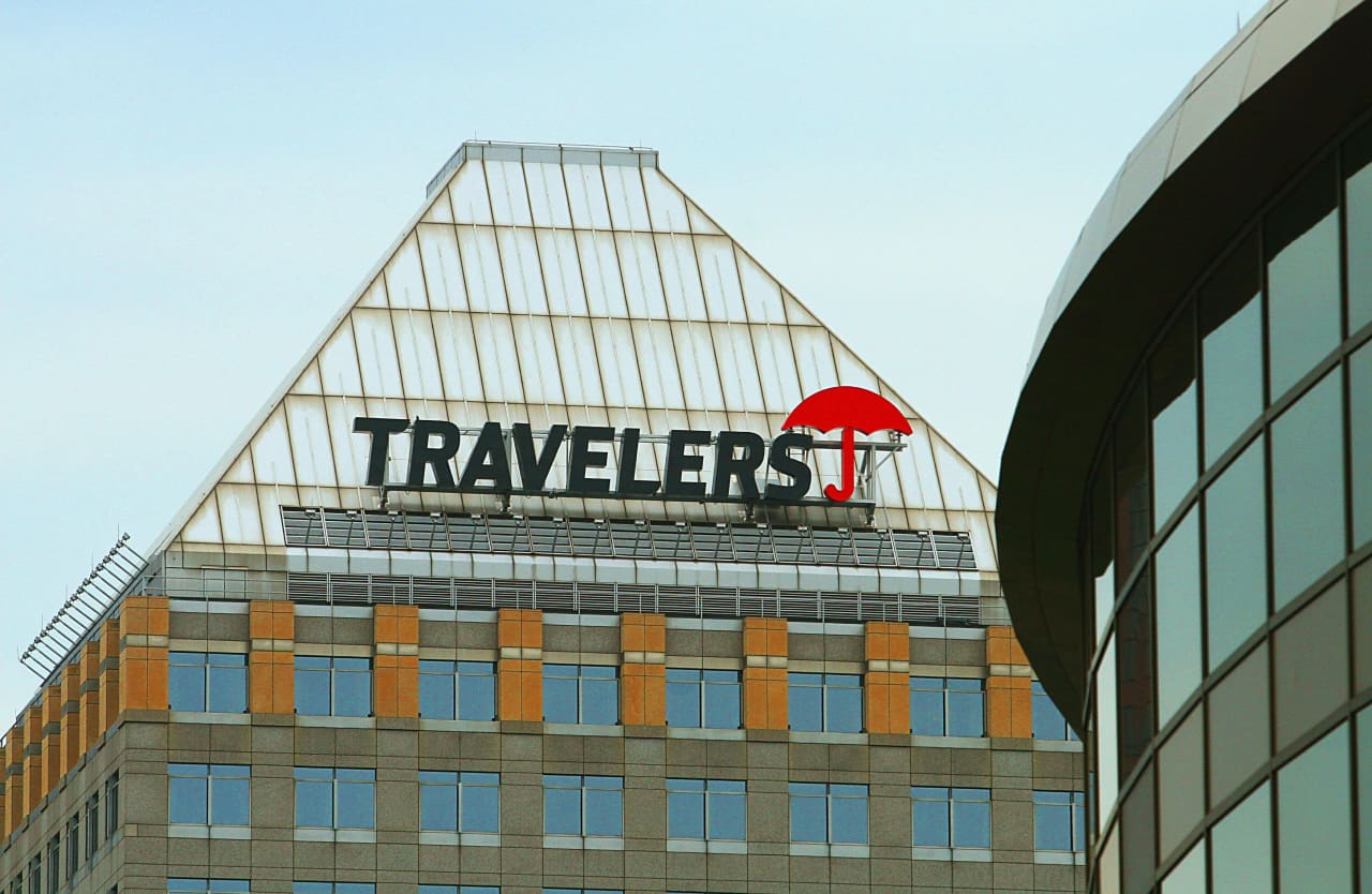 Travelers' stock leaps toward a record as lower catastrophe losses boost profit
