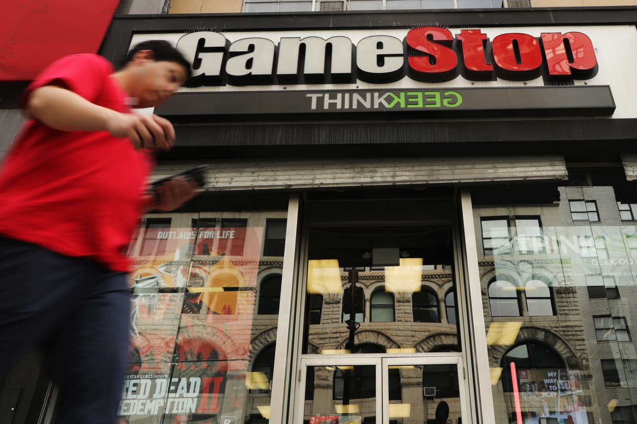 GameStop has ended a 250 million credit facility. The stock is on pace for its biggest gain since June. MarketWatch