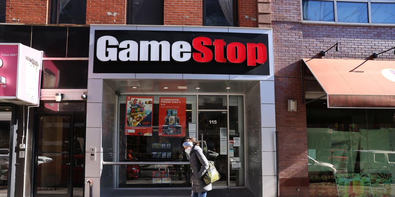 El stock de memes original GameStop está en camino de su mayor caída en más de un mes