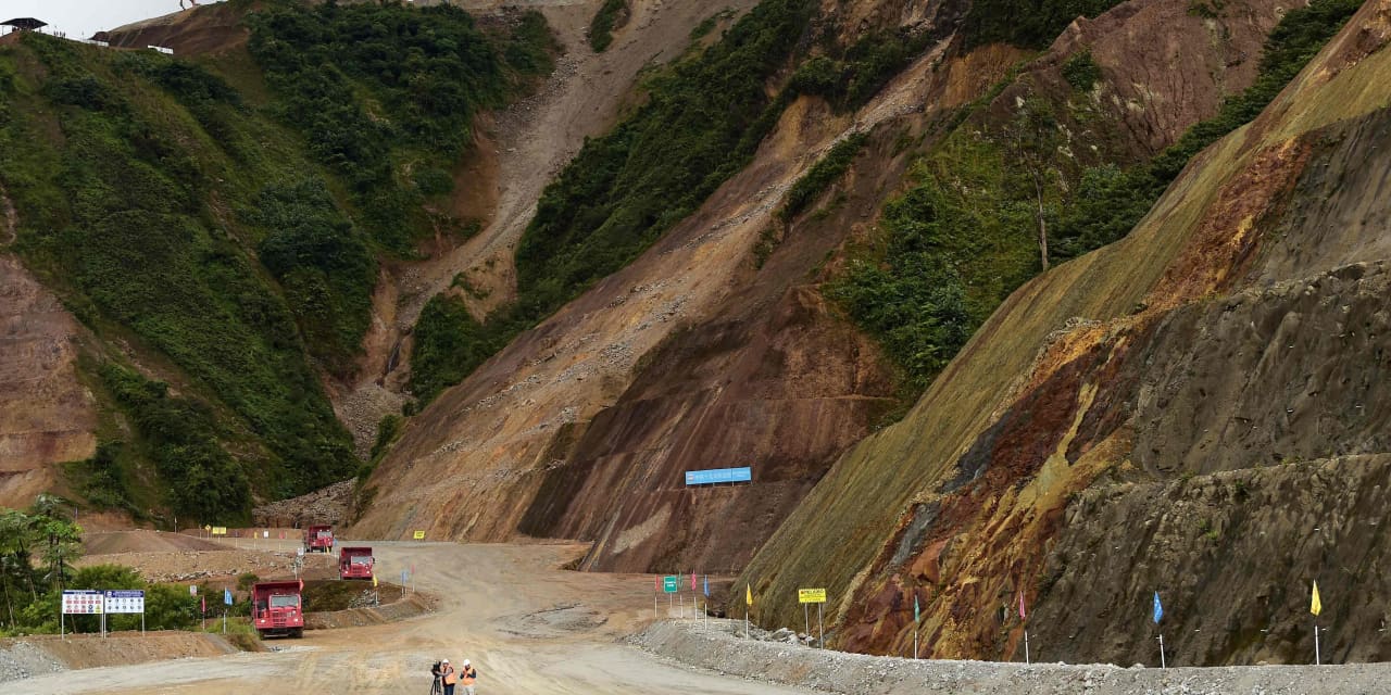 Mining shares climb as copper rises near the decade