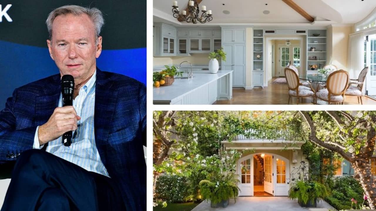 Former Google CEO lists his $24.5 million estate in the country’s most expensive ZIP Code
