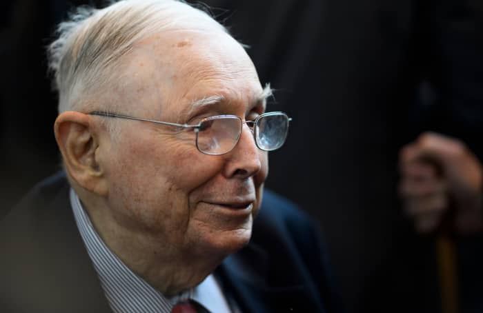 You can learn a lot from dead people.' Charlie Munger, Warren Buffett's  99-year-old partner, doles out investing wisdom. - MarketWatch
