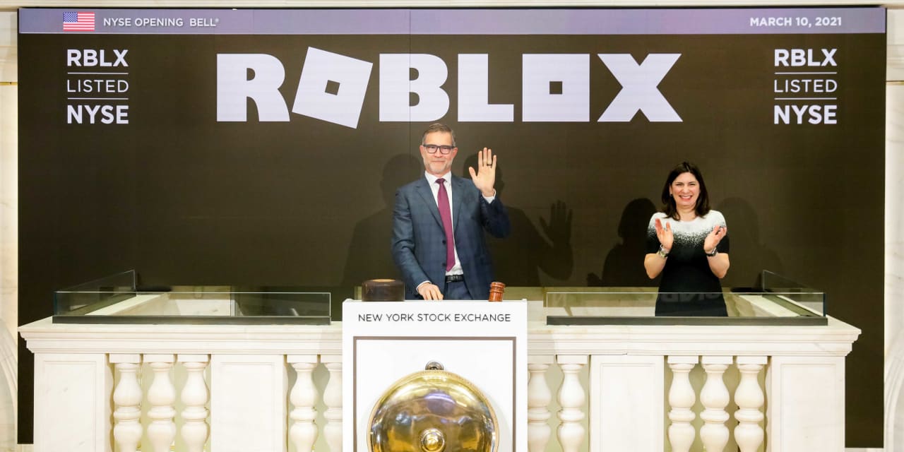 Roblox Stock Surges On First Day Of Trading To Close Up More Than 50 Marketwatch