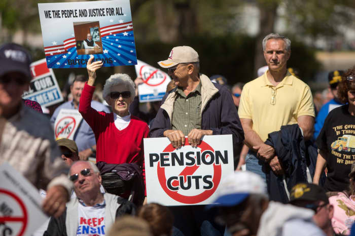 I Ll Be Robbed Twice In One Lifetime Retirees Fearing Financial Disaster Wait For Pension Rescue Marketwatch