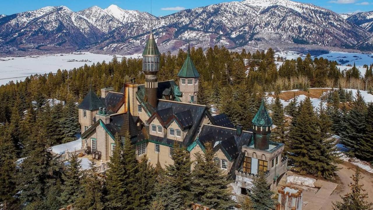 This regal castle in Wyoming is your fairy-tale dream come true for just $14 million