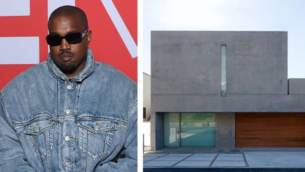 Kanye West left this architectural masterpiece in a shocking state, but wants $39 million for the Malibu mansion