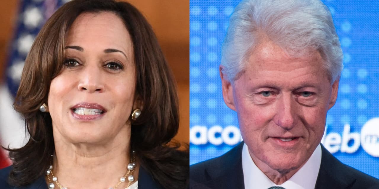 Kamala Harris and Bill Clinton are holding a talk about women’s ...