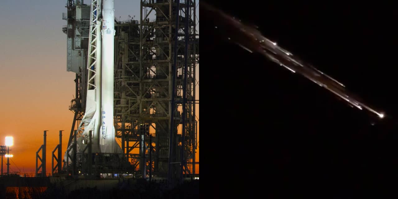 See: The remnants of SpaceX Falcon 9 rockets seem to create an impressive light show