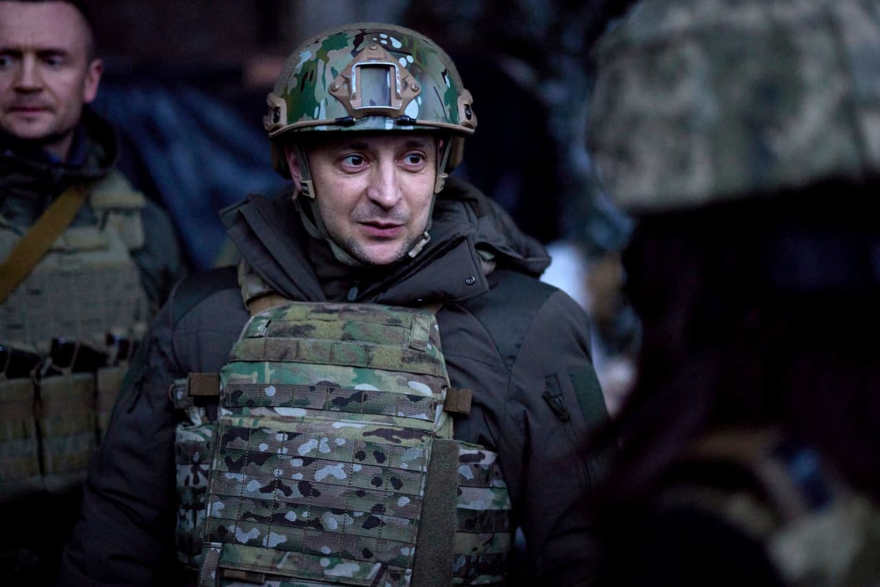 Biden pledges U.S. backing of Ukraine&amp;#39;s sovereignty in phone call with Zelensky - MarketWatch