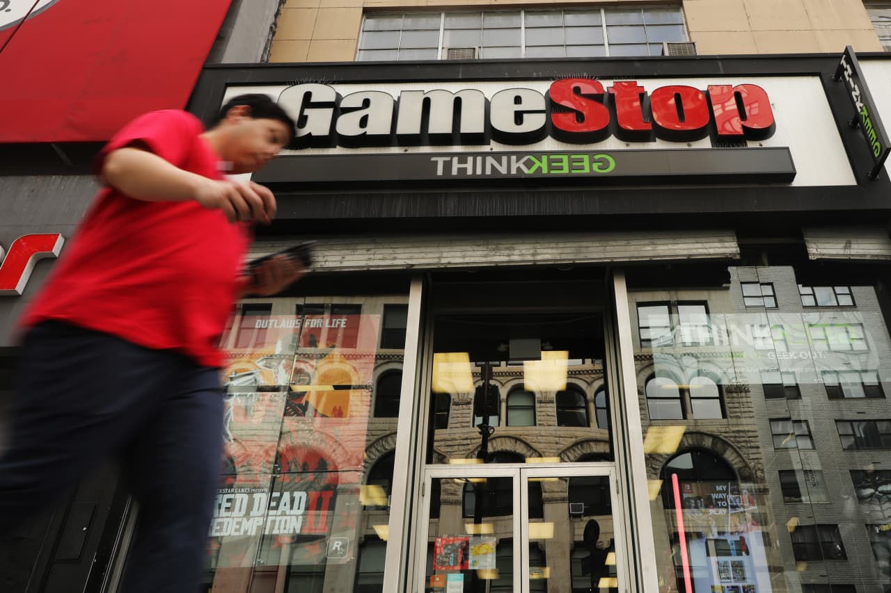 GameStop’s stock skyrockets 29% to continue rally and register biggest gain in over a year