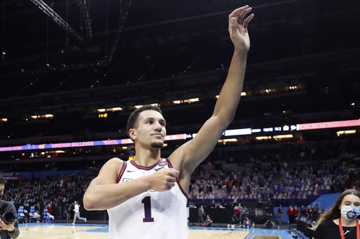 Watch Jalen Suggs Throw Down Dunk For Gonzaga In NCAA Tournament