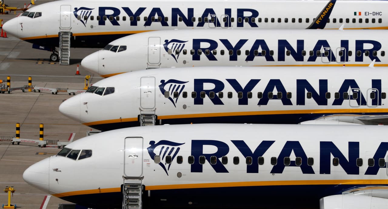 Ryanair chief says recessionary feeling in Europe is limiting fares