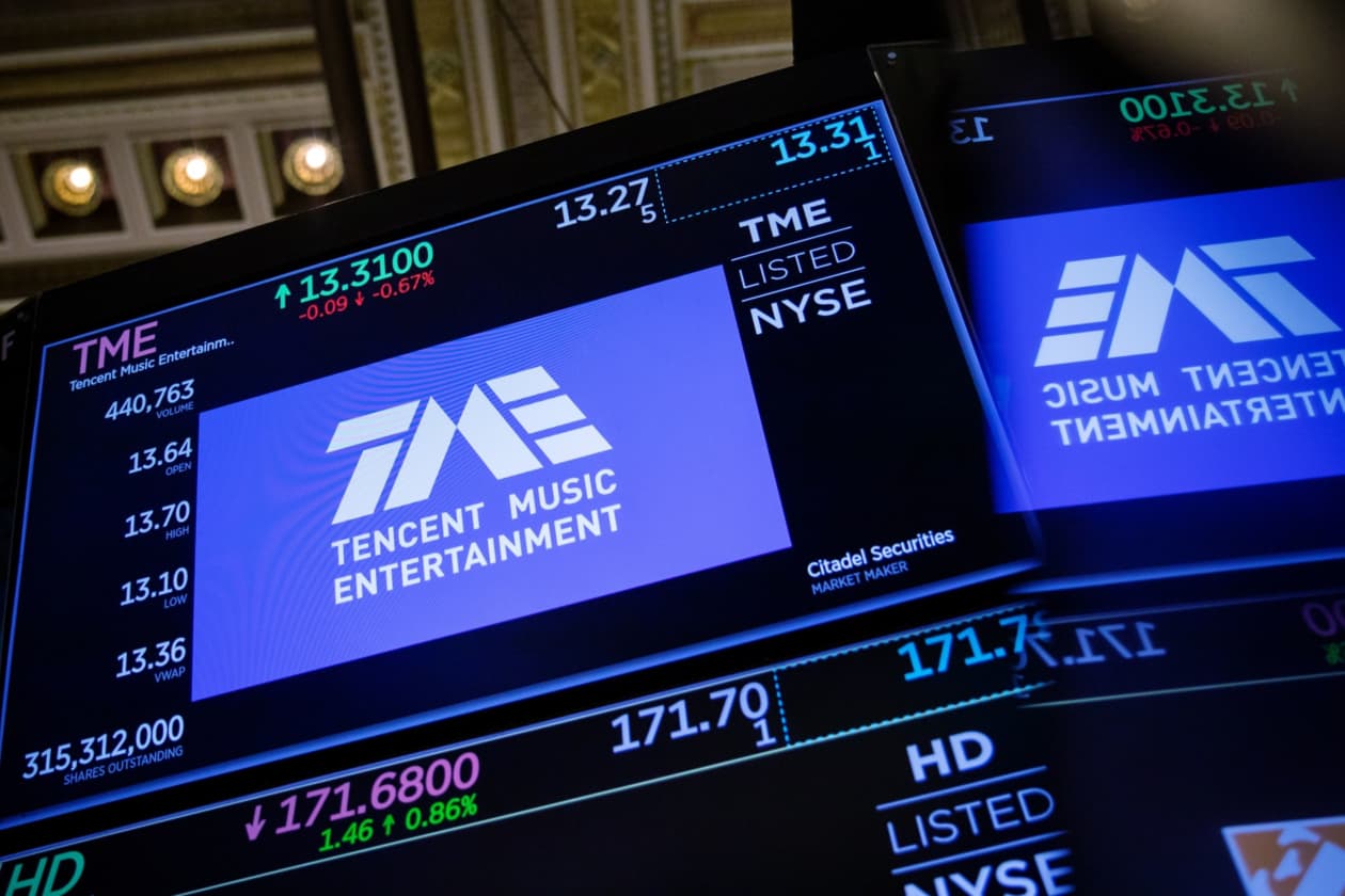 Tencent Music Entertainment shares slump 16% on drop in karaoke ...