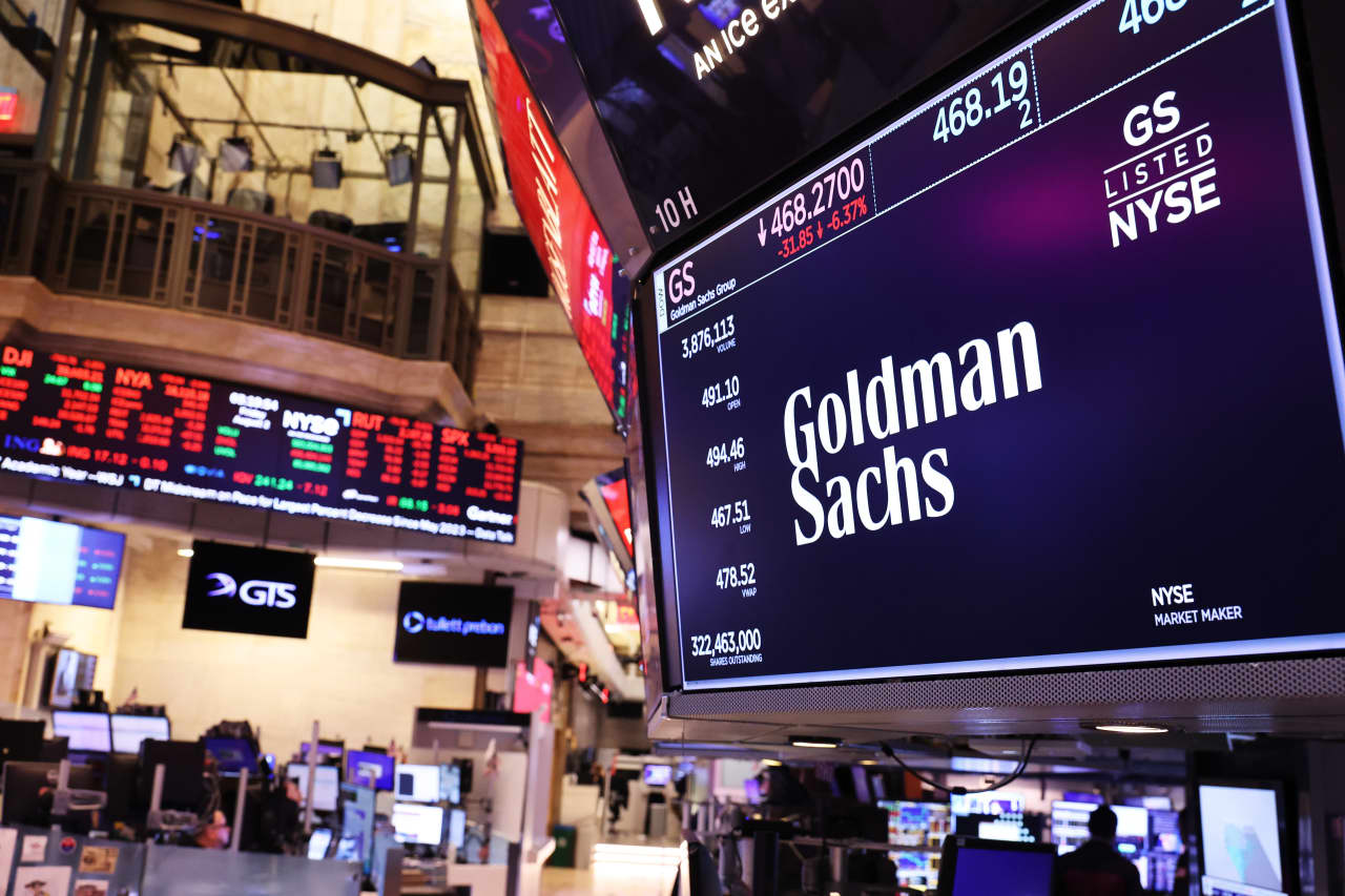 Goldman Sachs downgraded partly on ‘disappointing’ start to 2025 dealmaking