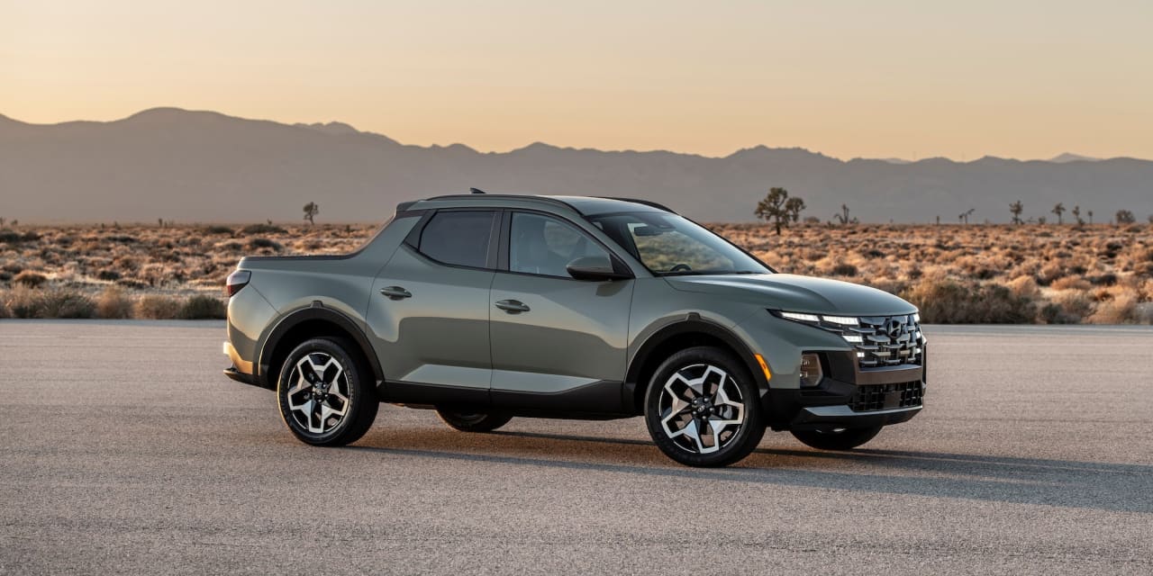 Check out this new small pickup, the 2022 Hyundai Santa Cruz MarketWatch