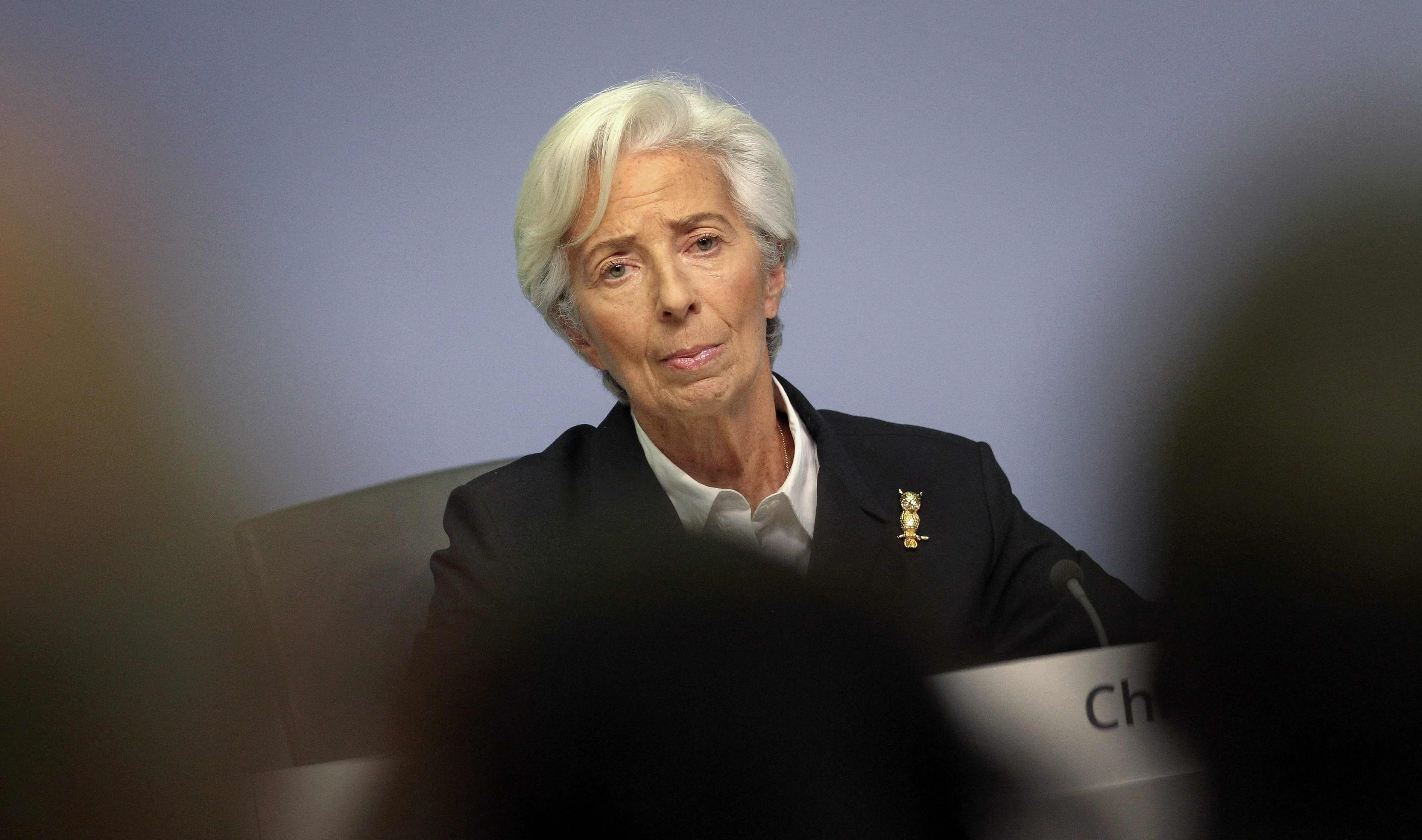 Christine Lagarde's term as president of the ECB expires in October 2027