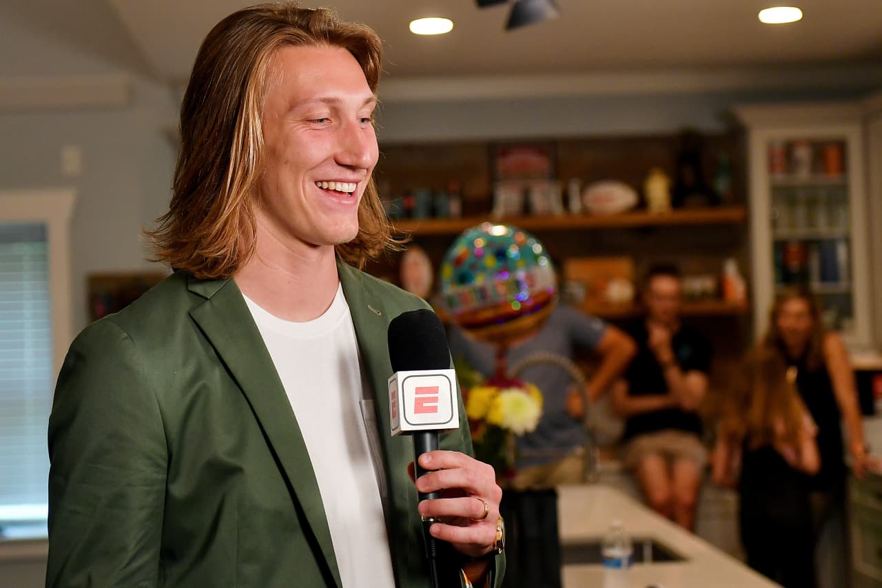 trevor lawrence draft pick