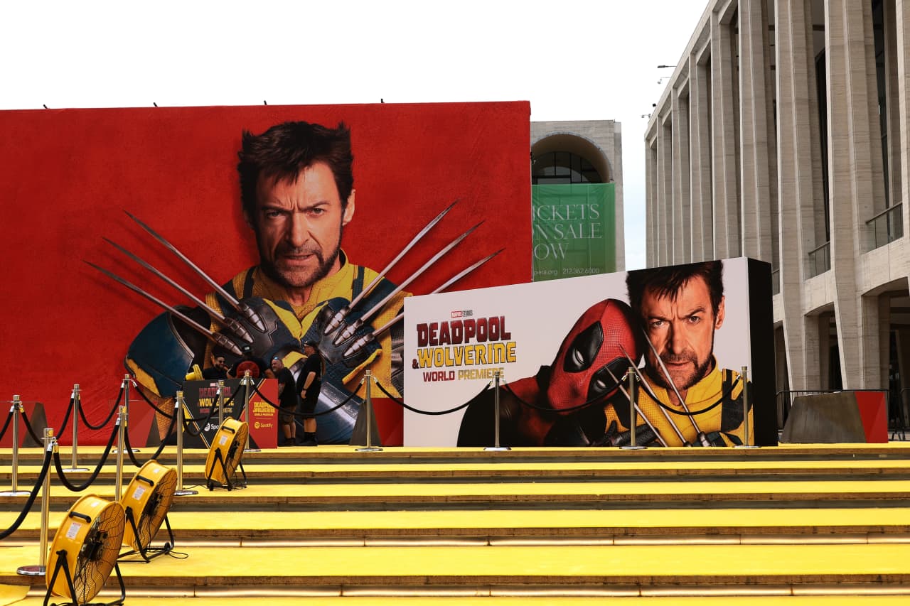 AMC and IMAX shares climb, boosted by huge ‘Deadpool & Wolverine’ opening weekend