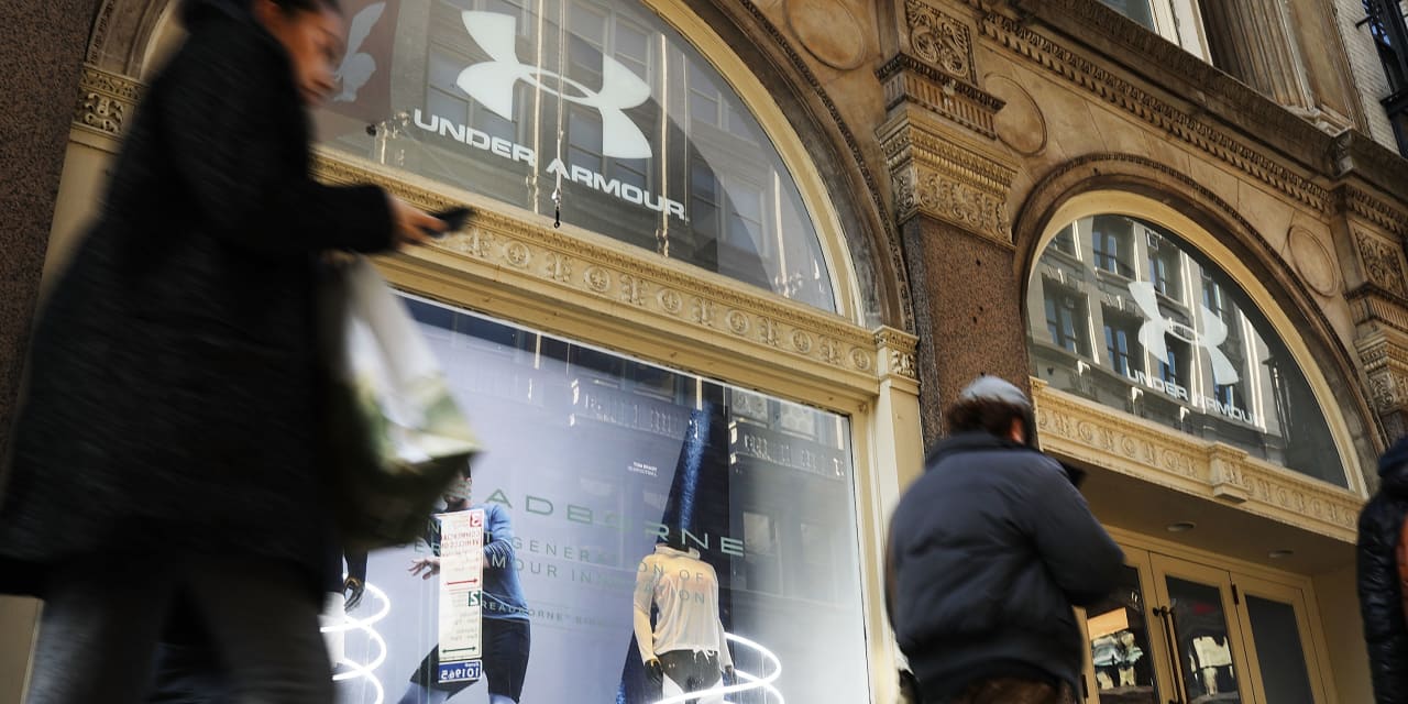 #: Under Armour CEO Patrik Frisk steps down after two-plus years