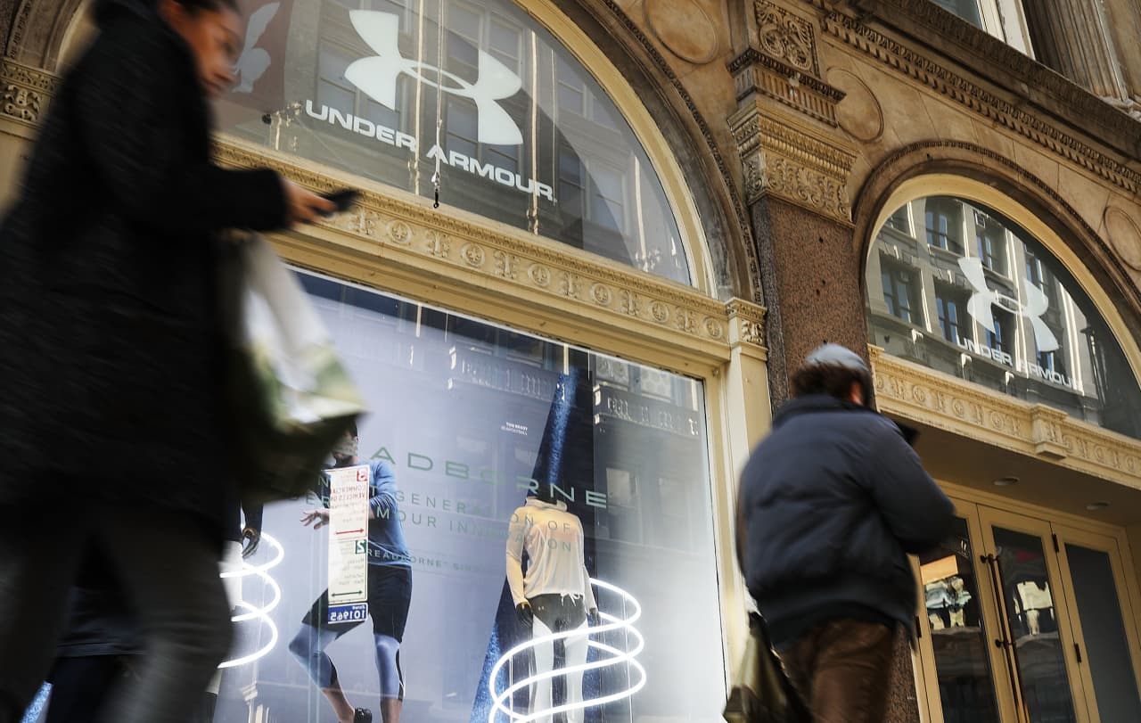 Under armour hot sale ipo