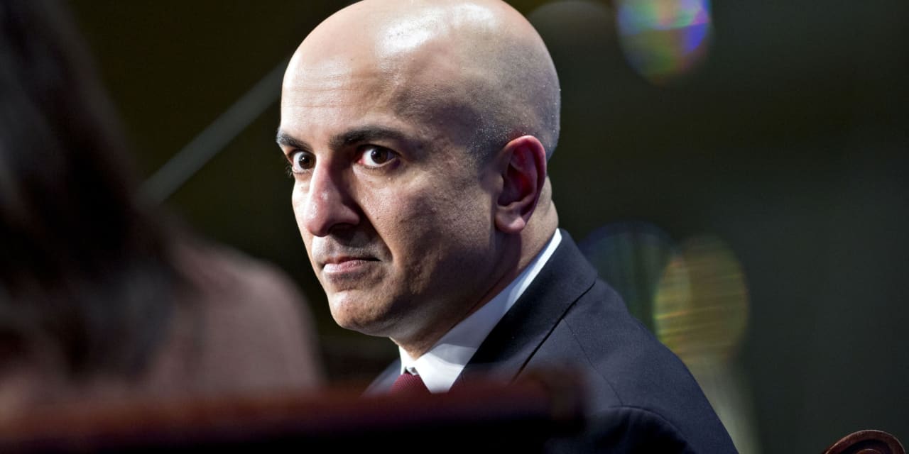 #The Fed: Fed’s Kashkari, a leading dove, backs two interest-rate hikes this year