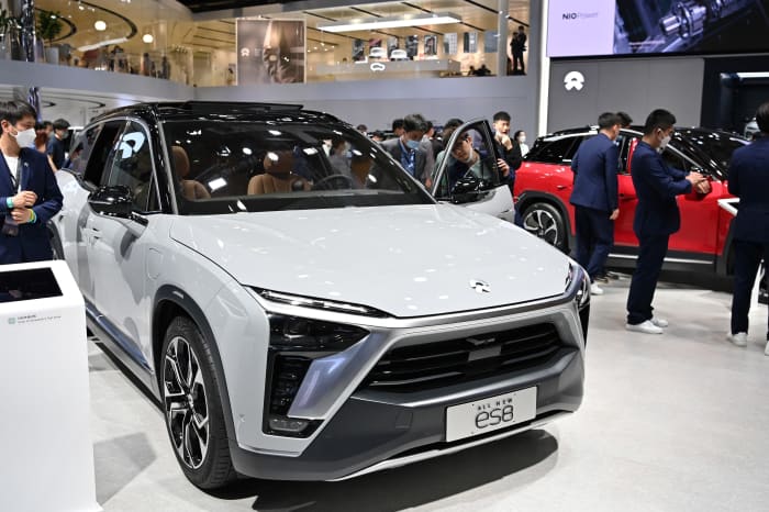 Nio car store stocks