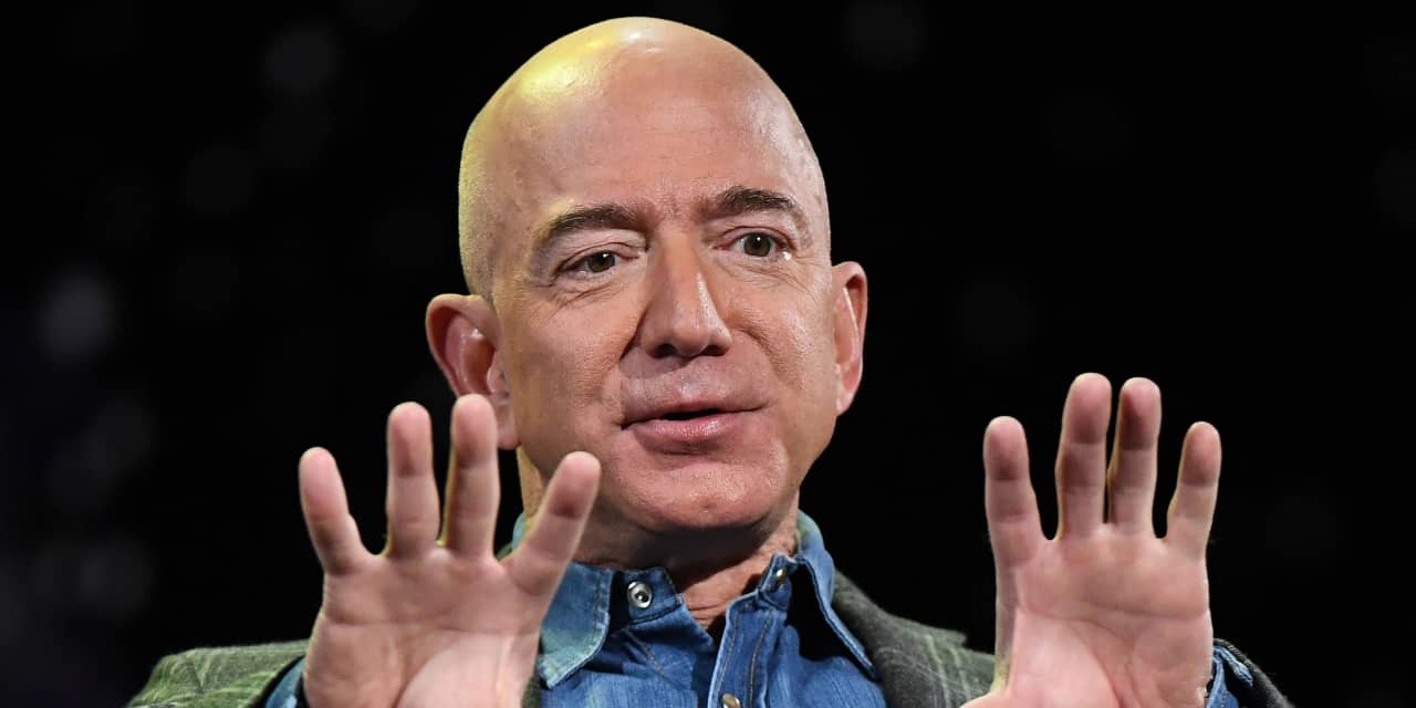 Jeff Bezos sold 50 million shares of Amazon stock for about  billion this month.