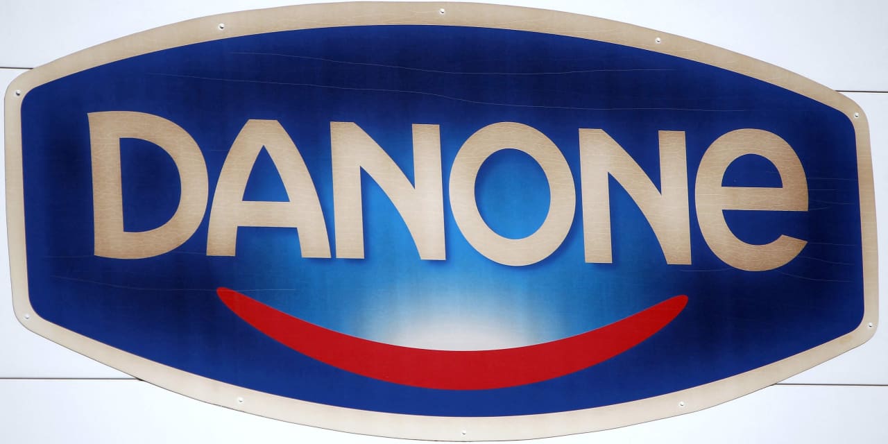 #Dow Jones Newswires: Danone posts profit fall on higher costs, guidance in line with targets