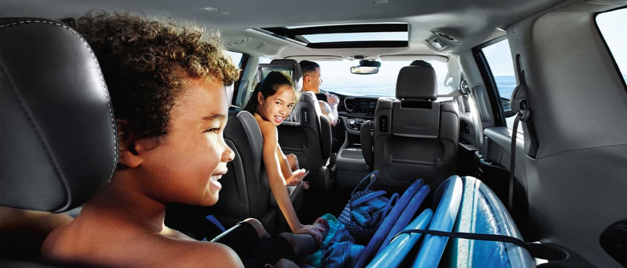 The 2024 Chrysler Pacifica Hybrid minivan is a comfortable, spacious and safe family-hauler that saves on gas, too