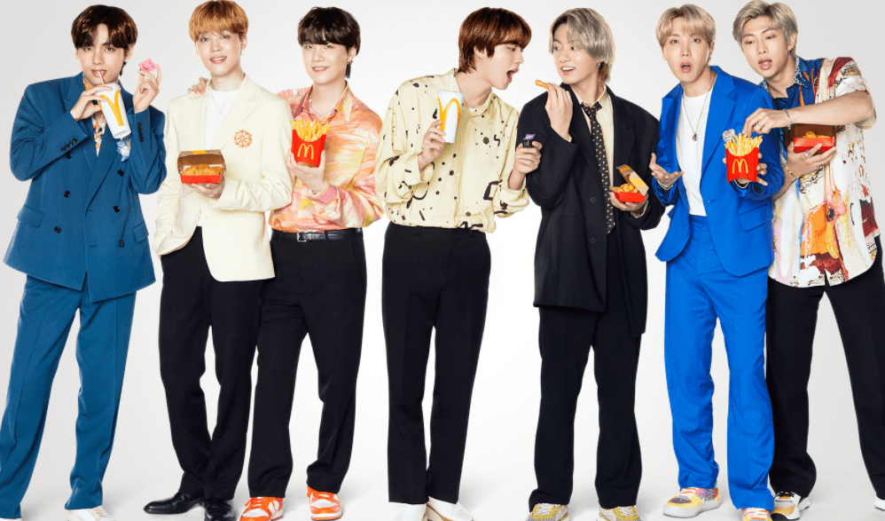 BTS and McDonald's Are Launching a Merch Line