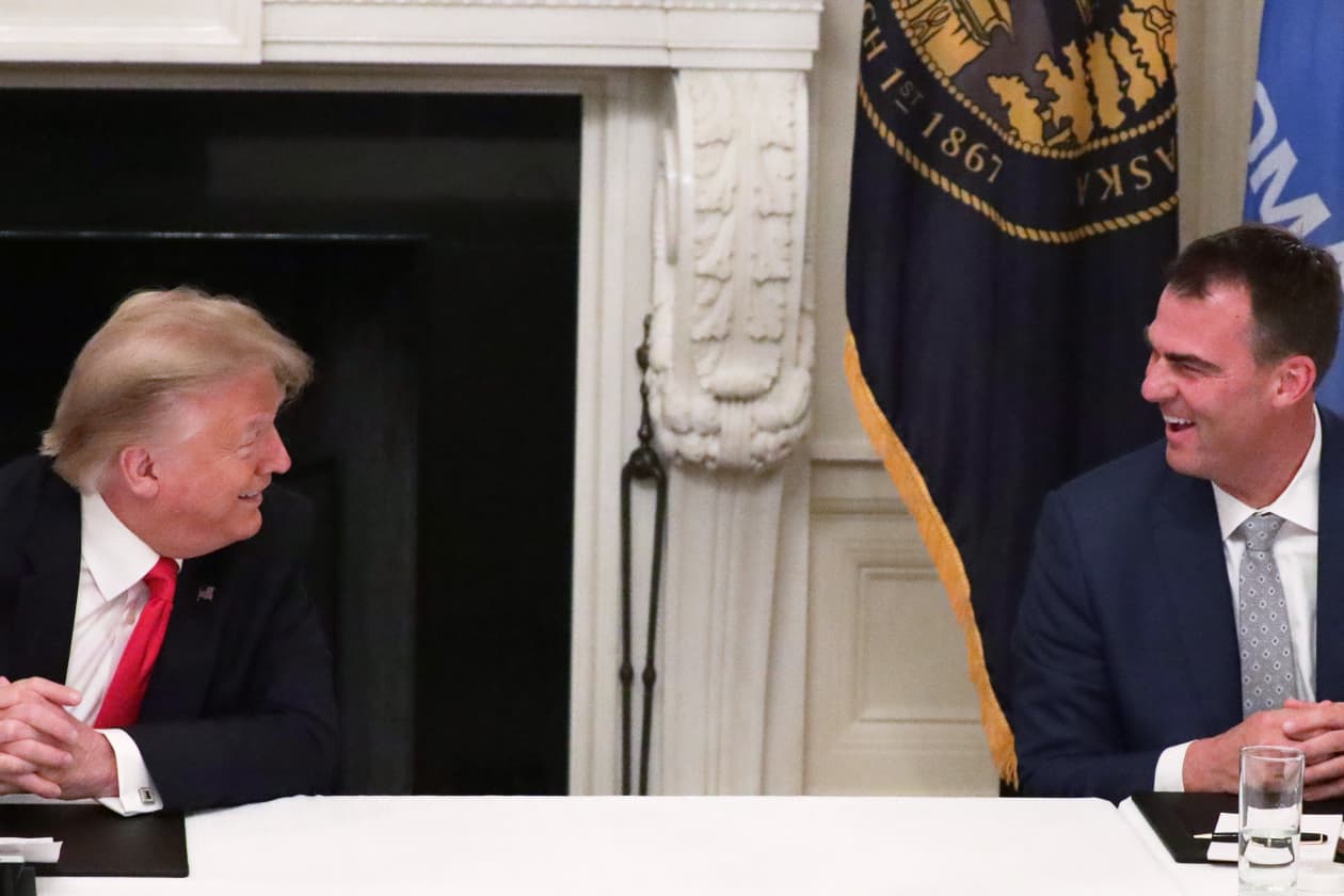 Oklahoma Republican governor Kevin Stitt’s feud with Native tribes ...
