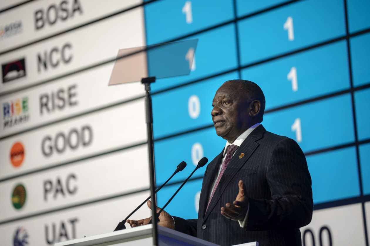 South Africa’s president urges parties to find common ground after ...