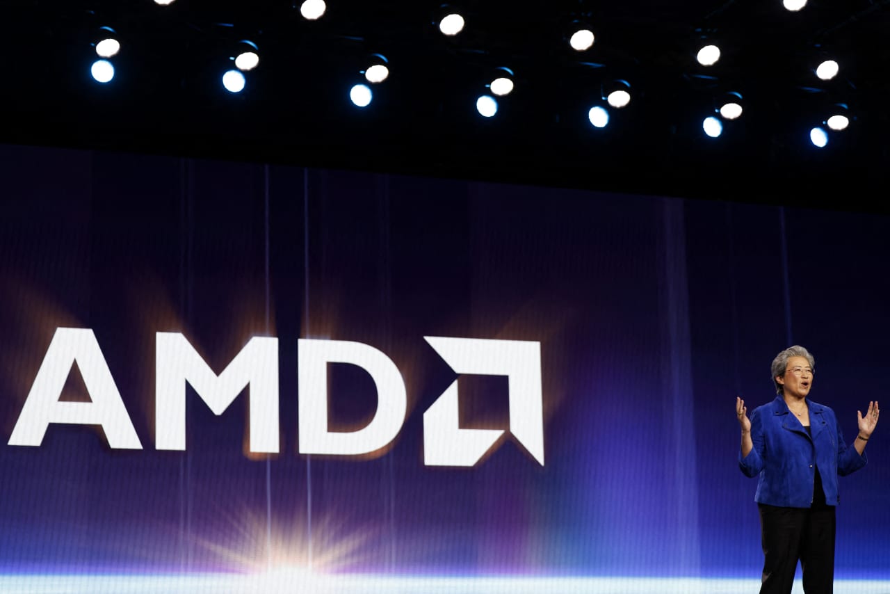 Why AMD’s stock is charging higher as Intel’s sinks