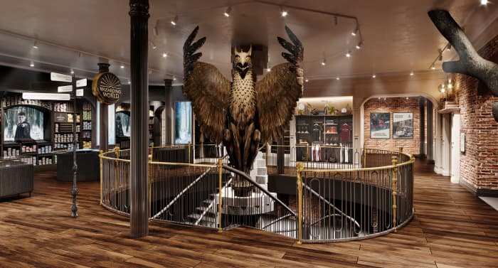 Harry Potter New York store opens, featuring wand duels