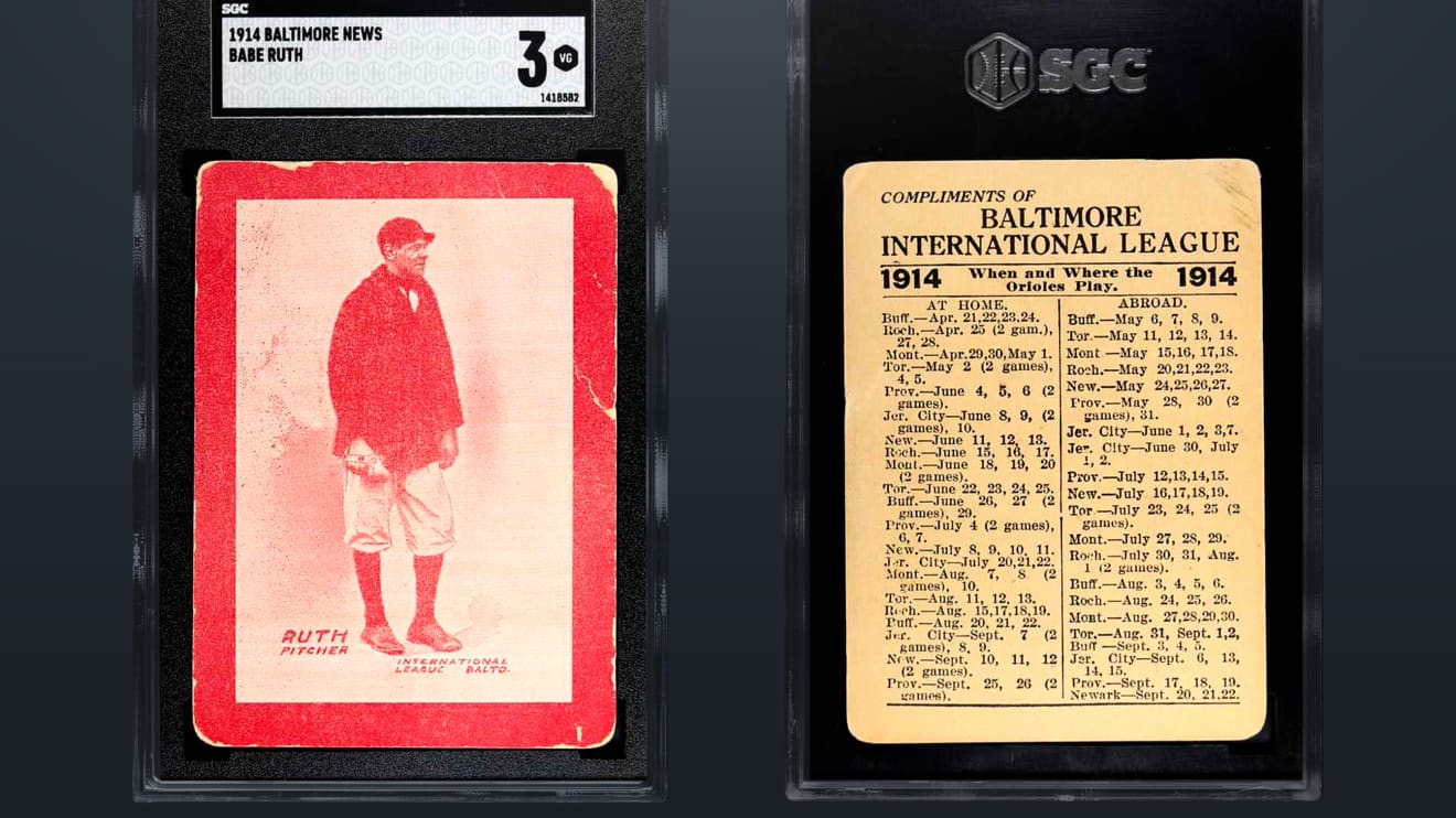 A Picture's Worth 1,000 Wordsand $11,000 : The Price of a Babe Ruth